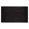 Farmhouse 32 x 48 inch Dining Table in Antique Black Wood Finish