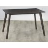 47 x 29-inch Mid-Century Modern Dining Table in Espresso Wood Finish