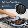 6-Piece Baby Blue Cast Iron Cookware Set