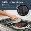 Sage 6-Piece Non-Stick Cast Iron Cookware Set - Skillet Grill Pan Dutch Oven