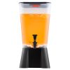 Beverage Dispenser, 5 Gallon Drink Dispenser for Parties, Plastic Juice Dispensers with No-Drip Spigot, Iced Tea Lemonade Juice Water Dispensers