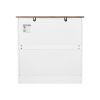 Coffee Bar Cabinet, 31.5 x 13.8 x 31.5 in Farmhouse Coffee Bar Cabinet with 3-Tier Storage, Coffee Bar Table with Barn Door