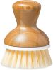 Bubble Up Bamboo Dish Brush–Family Safe, Formaldehyde-Free– Ergonomic Palm Scrubber with Handle for Kitchen Cleaning, Dish Scrub Brush for Nonstick, C