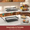 Fruit Basket for Kitchen Counter  Banana Hangers Pro Detachable Metal