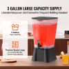 Beverage Dispenser, 5 Gallon Drink Dispenser for Parties, Plastic Juice Dispensers with No-Drip Spigot, Iced Tea Lemonade Juice Water Dispensers