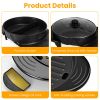 Dual-Electric 2 in 1 Hot Pot & Grill Combo, 2200W Rapid-Heat Indoor , 3.7 QT Non-Stick Hotpot Separate Temp Control , Apartment-Friendly Party Cooker
