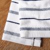 Albany Kitchen Towel 4-Pack Set, Blue Willow/White, 16"x26"