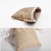 20PC 4inch*6inch Natural jute drawstring bag, eco-friendly storage bag, gift wrapping bag, multi-purpose storage bag